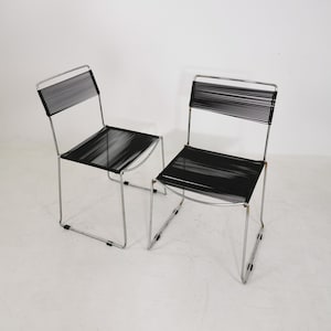 Pair of Vintage Spaghetti Chairs by Giandomenico Belotti for Alias, 1980s