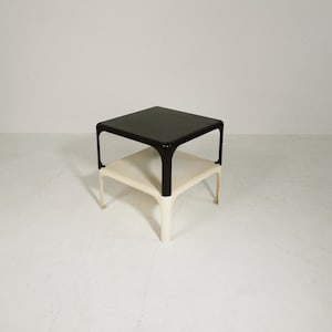 Space age design Elena table by vico magistretti for merta italy 1966
