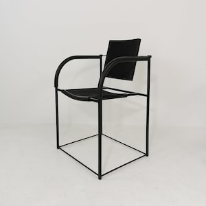 1 of 2 Maurizio Peregalli "Comoda" Chair for Zeus Noto Minimal Postmodern 1980s