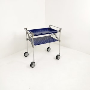 Carrinho de mesa de serviço Mid Century por Antonio Citterio e Oliver Löw Modelo OXO para Kartell Itália