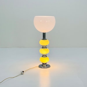 Space age Large table lamp by Sölken Leuchten Germany 1970s