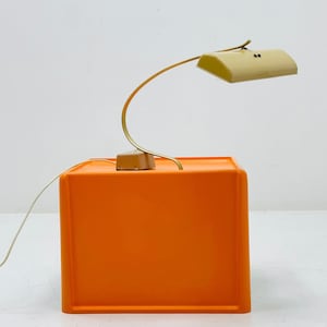 Mid century metal adjustable Desk lamp 1960s