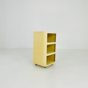 Carrinho de serviço Componibili Square de Anna Castelli para Kartell - Itália, modelo 4970, década de 1960.