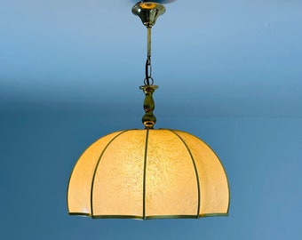 Mid century Colonial style ceiling lamp , Italy, 1970s