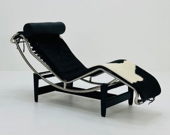 style moderne de la méridienne Le Corbusier LC4. Conçu par Charlotte Perriand, Le Corbusier et Pierre Jeanneret-Gris. Italie