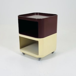 Carro de servicio Componibili Square de Anna Castelli para Kartell - Italia años 60 modelo 4970