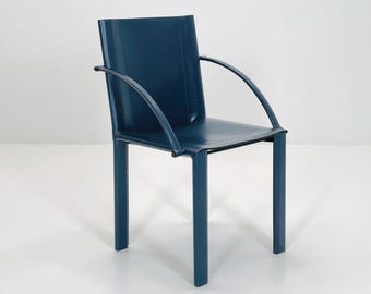 Silla de comedor Coral de mediados de siglo, diseñada por Carlo Bartoli para Matteo Grassi, Italia, años 80