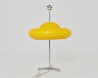 Mid century space age mushroom table lamp by Markolini Italy 1980s