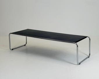 Mid century design coffee tables by Marcel Breuer 'Laccio' modern side table Italy