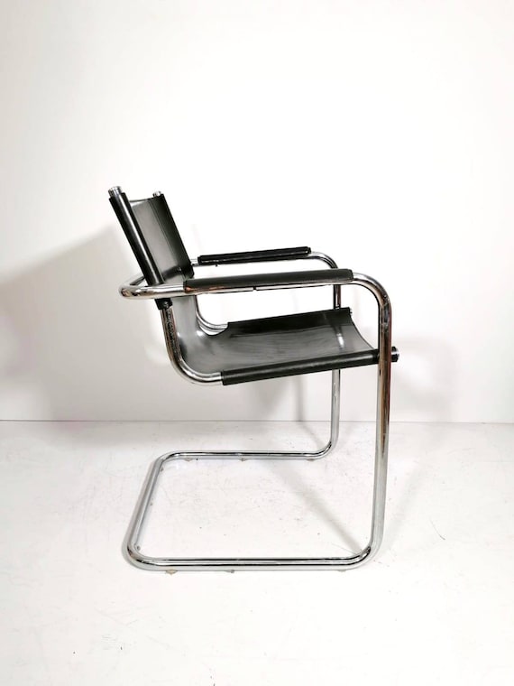 ビンテージ　ヴィンテージ　MR10　チェア　本革　レザー　高級　バウハウス stoop | Mr 10 / Mr 533 Chair by Mies van der Rohe for THONET