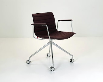 1 of 8 Mid-Century design CATIFA 46 Armchairs by Lievore Altherr Molina for Arper Italy