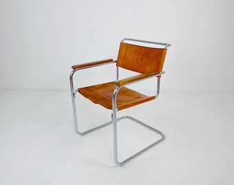 Mid-Century Vintage S34 Chair by Mart Stam & Marcel Breuer for Thonet 1980s