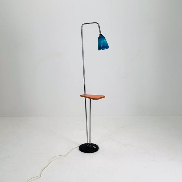 Mid Century Floor lamp Expo 58 by Josef Hůrka Društvo Lidokov Czechoslovakia 1960s
