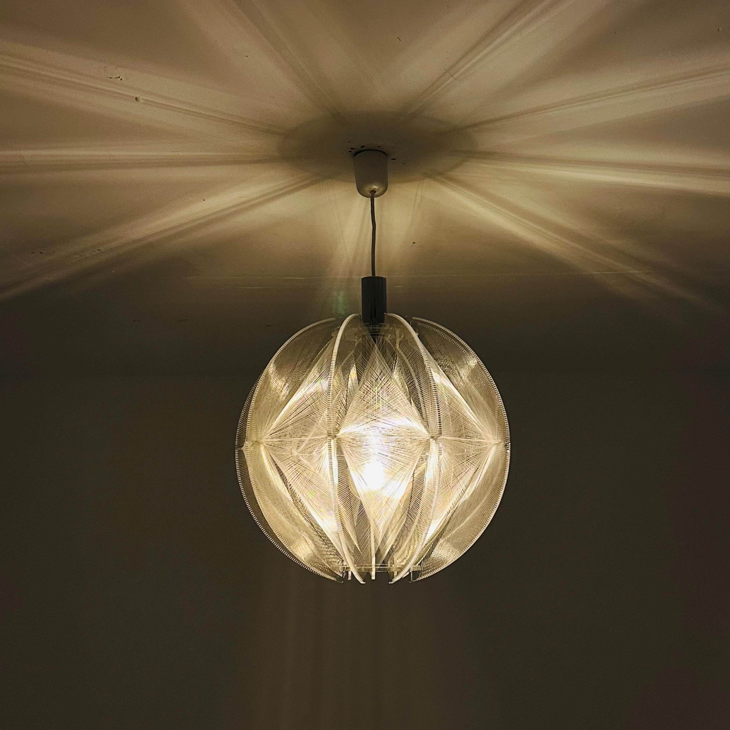 70s string lamp - Etsy 日本