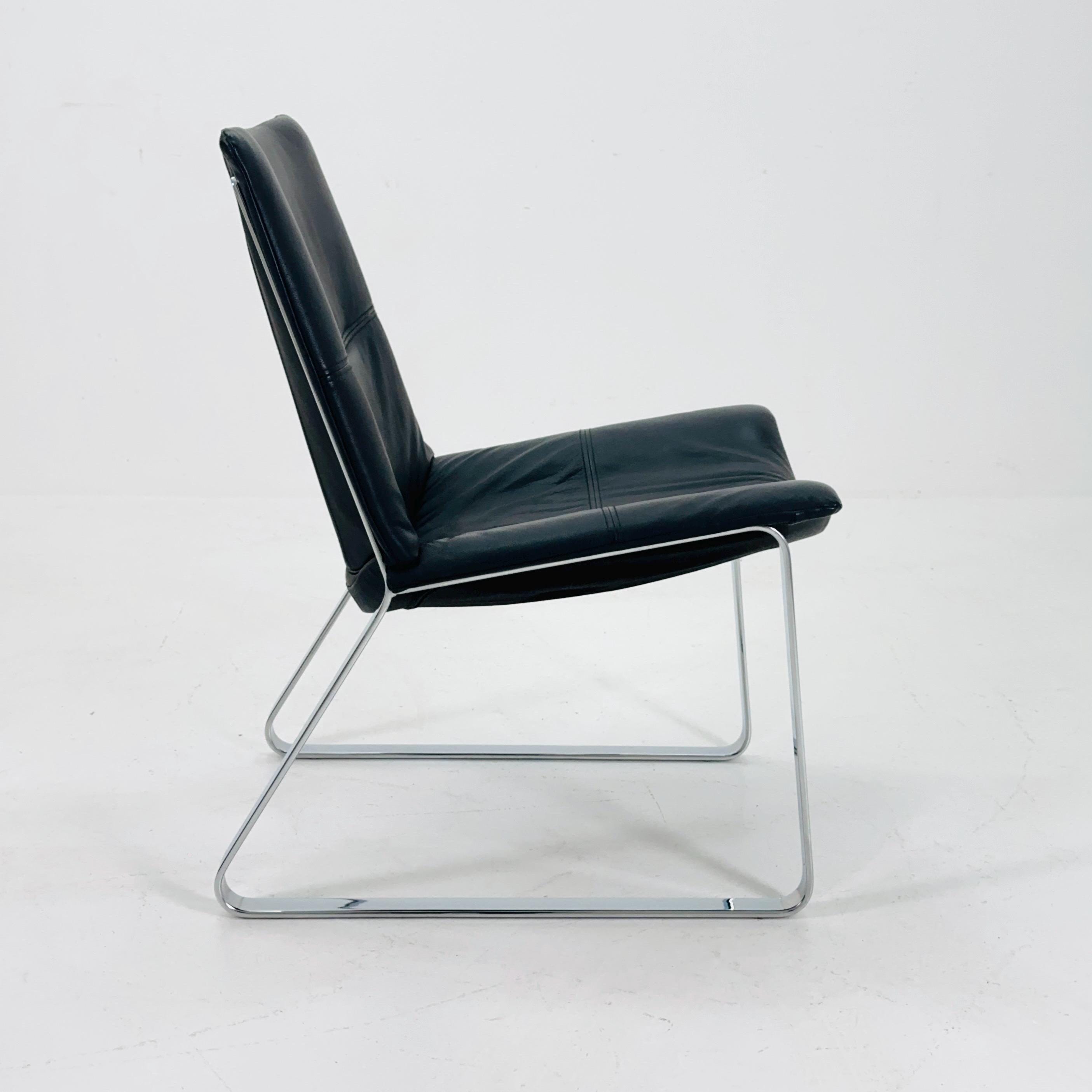 Mid Century Boconcept 'jet' Lounge Chair, Model 1001, Black