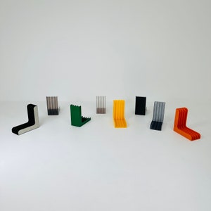 Mid century  colourful vinyl record holder /storage 1970s