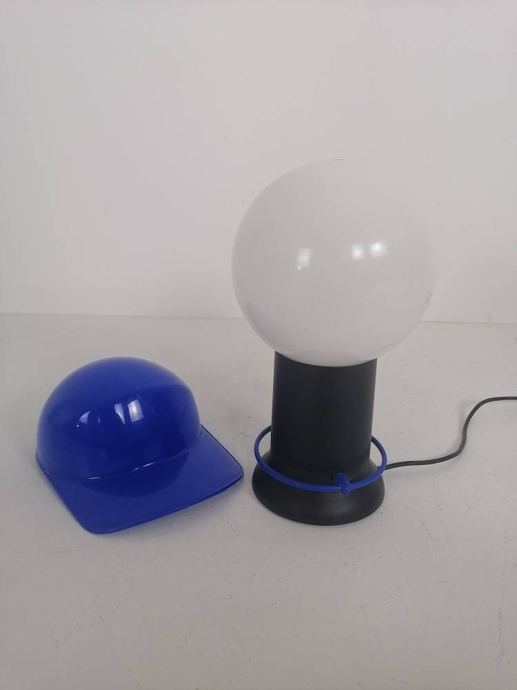 Cap Lamp by Giorgetto Giugiaro for Bilumen, 1980s - Etsy