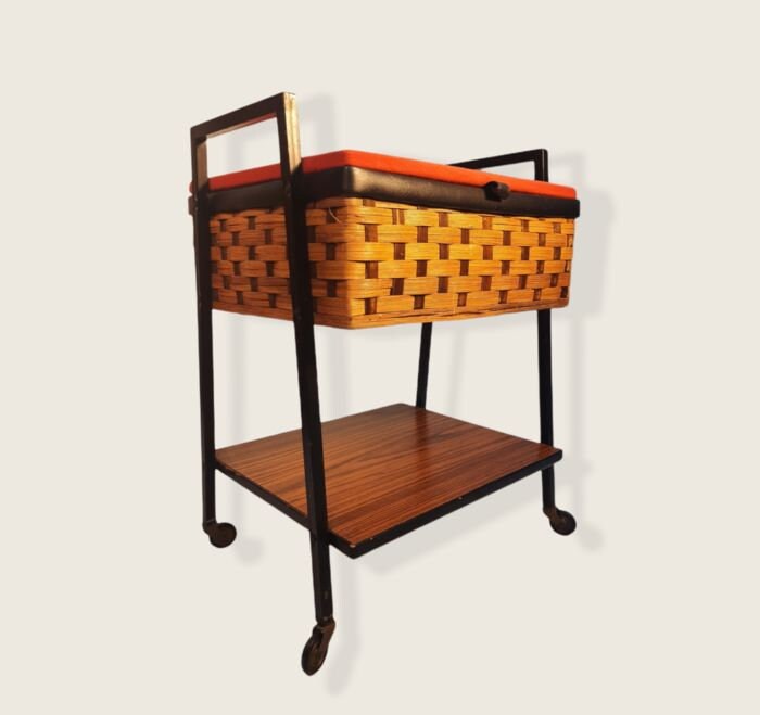Sewing box sidetable from the 60s
