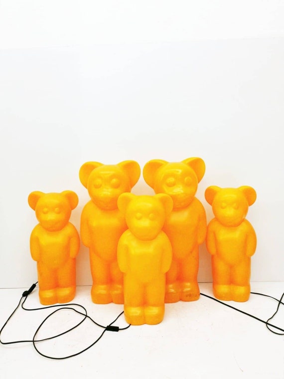 Lumibär ドイツ製熊ランプ赤