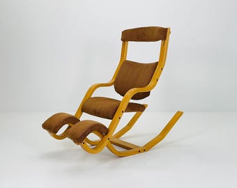 Sillón mecedora "Gravity" Mid-Century de Peter Opsvik para Stokke, años 80