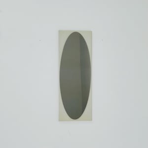 Space Age Large Italian Red Wall Mirror 1970s