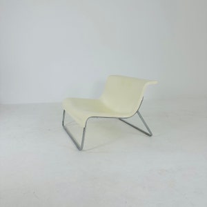 White Form Lounge Chair by Piero Lissoni for Kartell Italy 1990s