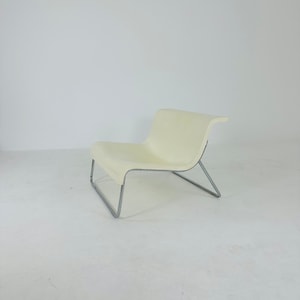 White Form Lounge Chair by Piero Lissoni for Kartell Italy 1990s