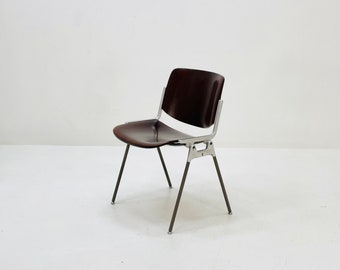 Mid century Stacking  desk chair  by Giancarlo  Piretti for Anomima  Castelli ,Italy 1960s