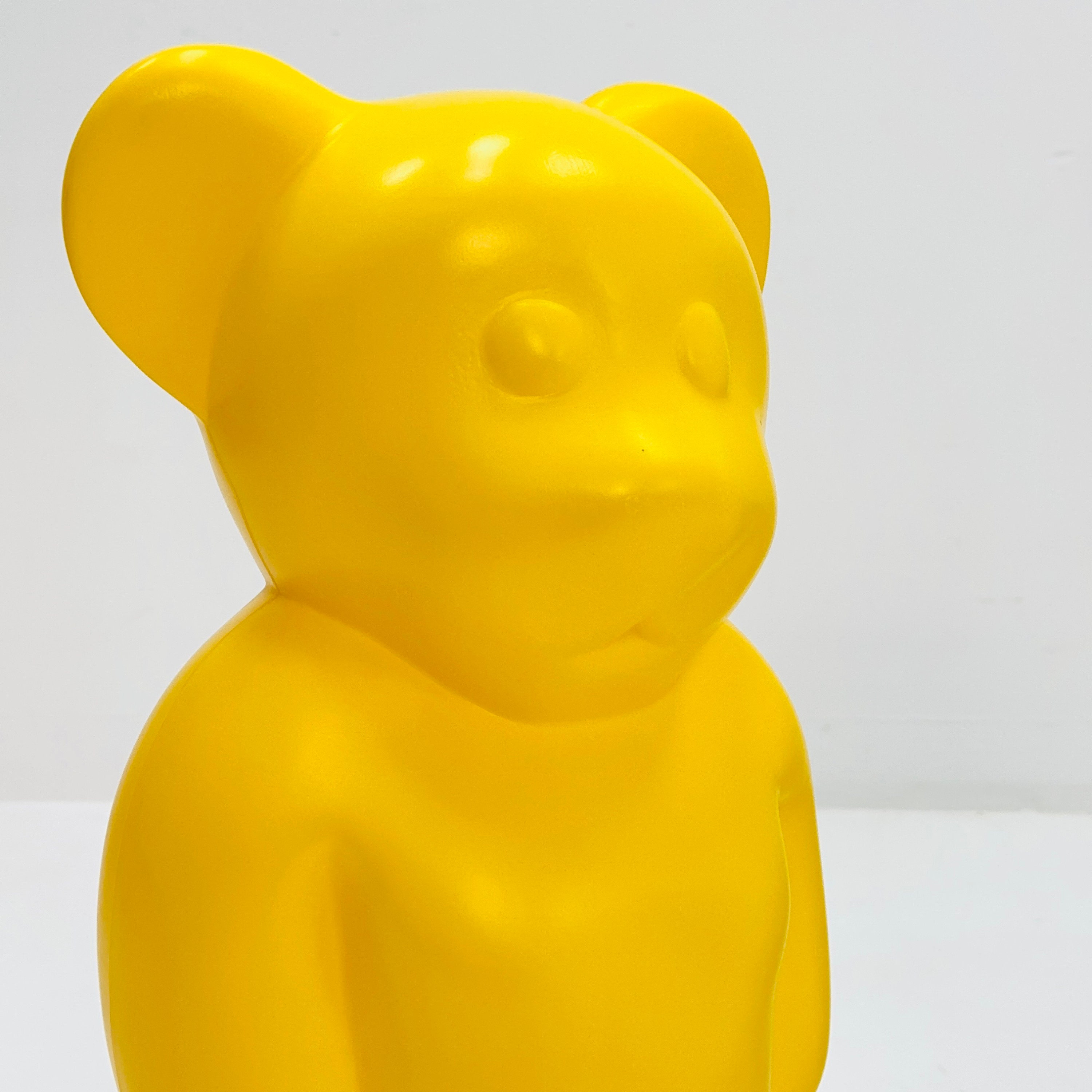 Space Age Yellow Lumibear by Elmar Flötotto, Bear Vintage