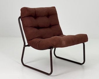 Model Pixi Leather Lounge Chair by Gillis Lundgren for Ikea, 1970s