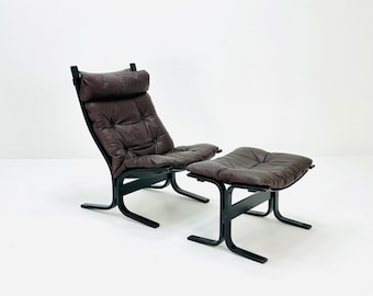 Mid century armchair “Siesta” by  Ingmar Relling, Westnofa Furniture, Norway. 1960s