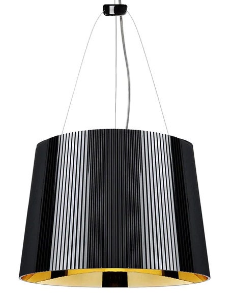 Kartell Ge Pendant Lamp Metallic by Ferruccio Laviani for Kartell