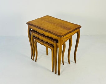 Antique French Nesting Tables, 1930s, Set of 3 - Etsy UK