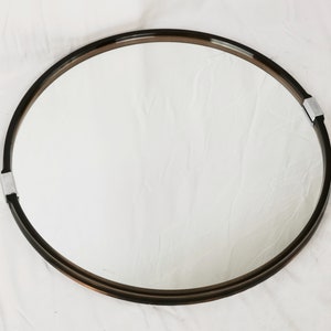 vintage Allibert wall round mirror 1970s