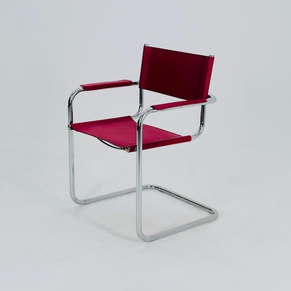 80s カンティレバーチェア　マルトスタム S34 Mid Century Iconic Mart Stam S34 Armchair / Bauhaus Chrome Tube