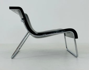 ピエロ・リッソーニによるダークグリーンフォームラウンジチェア