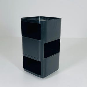 Carrinho de serviço Componibili Square de Anna Castelli para Kartell - Itália, modelo 4970, década de 1960.