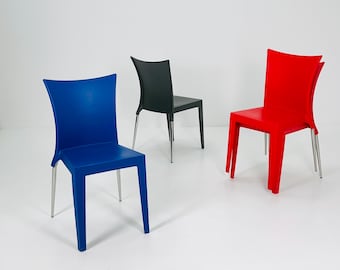 【Kartell】Chair / Miss Global/ Starck Postmodern 'Miss Global' Chairs by Philippe Starck for