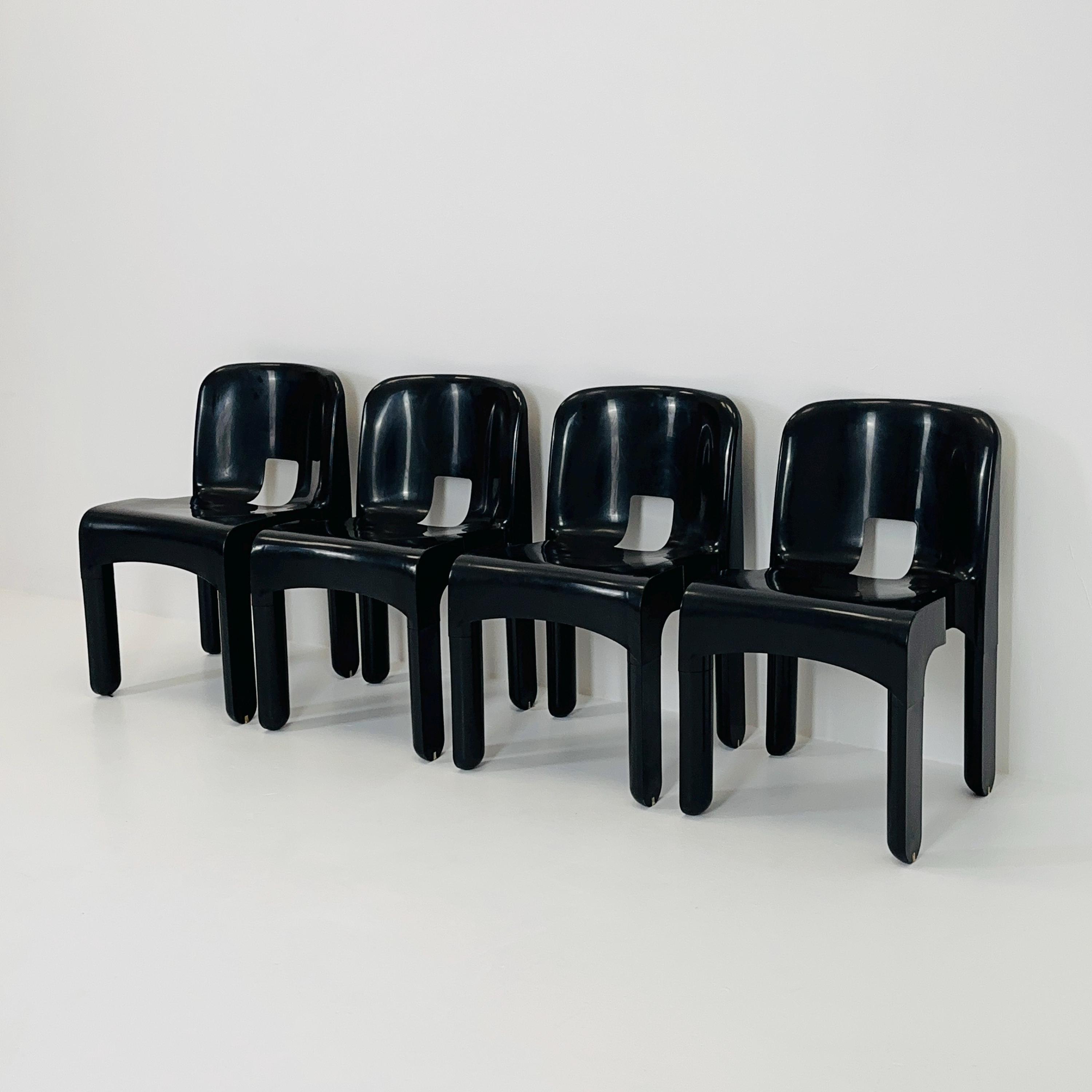 ヴィンテージ カルテル ユニバーサルチェア 4脚セット - モデル 4867