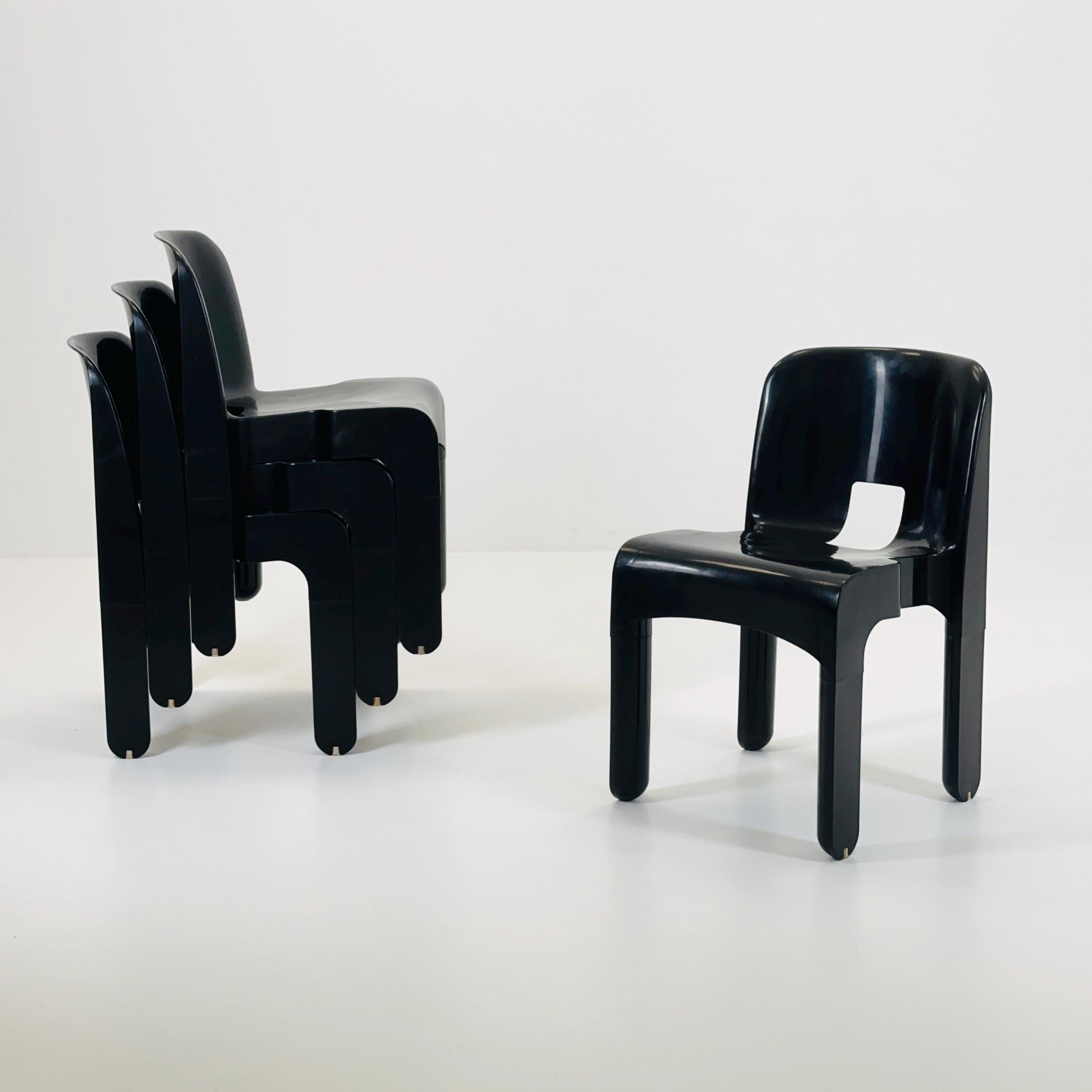 ヴィンテージ カルテル ユニバーサルチェア 4脚セット - モデル 4867