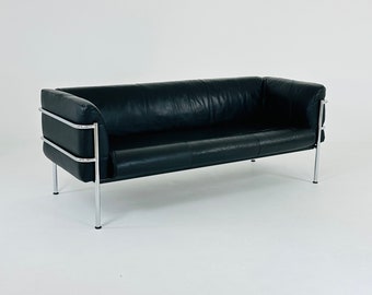 Sofá danés moderno de tres asientos 'KEBE' de mediados de siglo estilo Bauhaus de los años 80