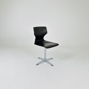 Mid century  Desk Chair by Elmar Flötotto for Pagholz, German 1970s