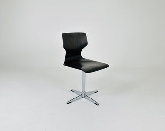 Mid century  Desk Chair by Elmar Flötotto for Pagholz, German 1970s