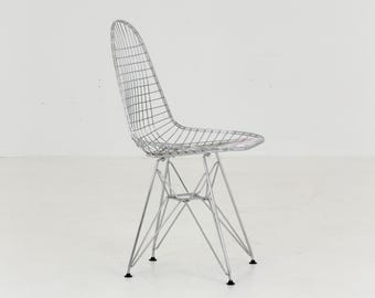 Mid Century Modern Eames DKR Wire Chair by Vitra Germany, 2000s