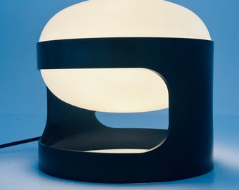Mid century KD 27 black table lamp by Joe Colombo, for Kartell Italy, 1960s