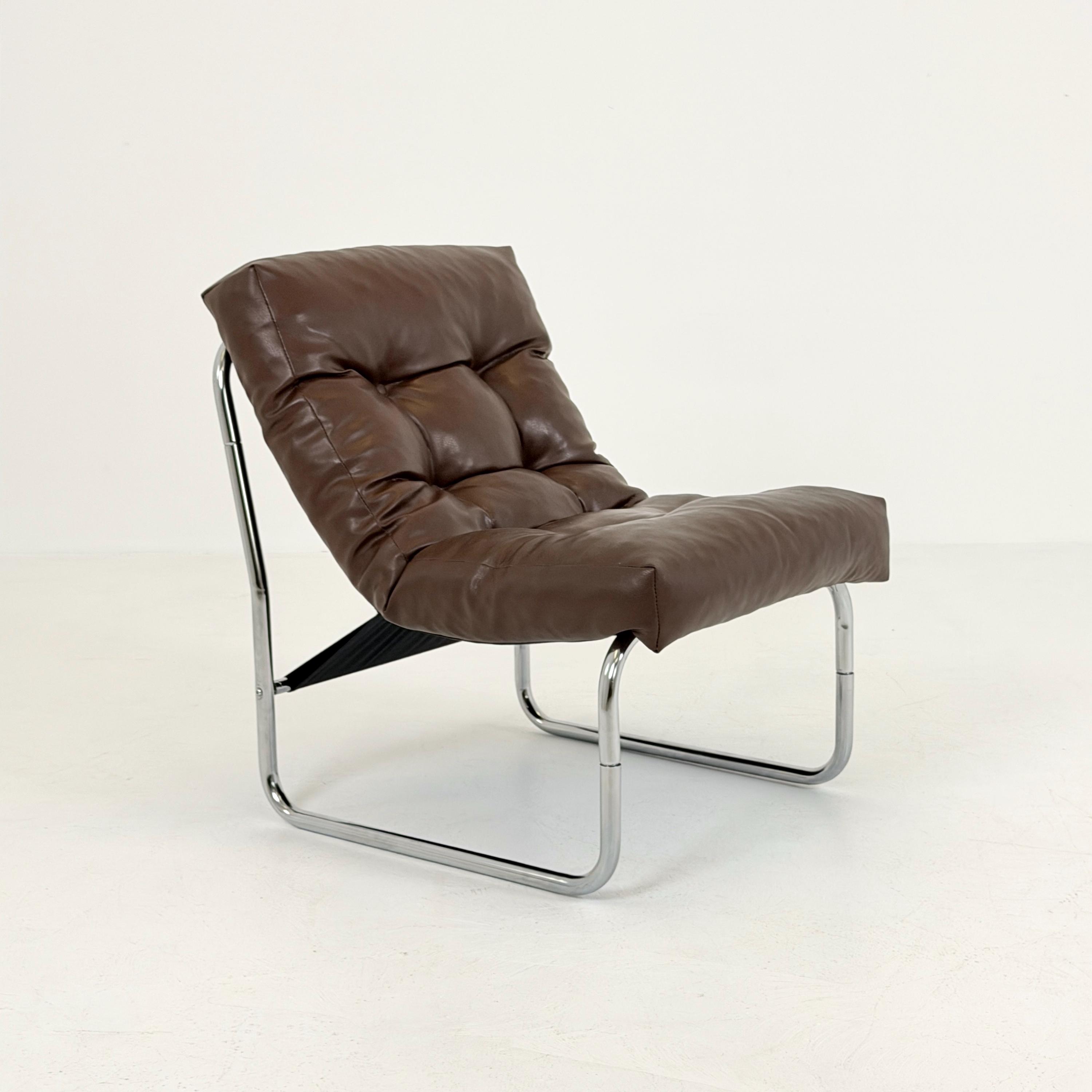 Vintage Ikea Chrome Chair - Etsy
