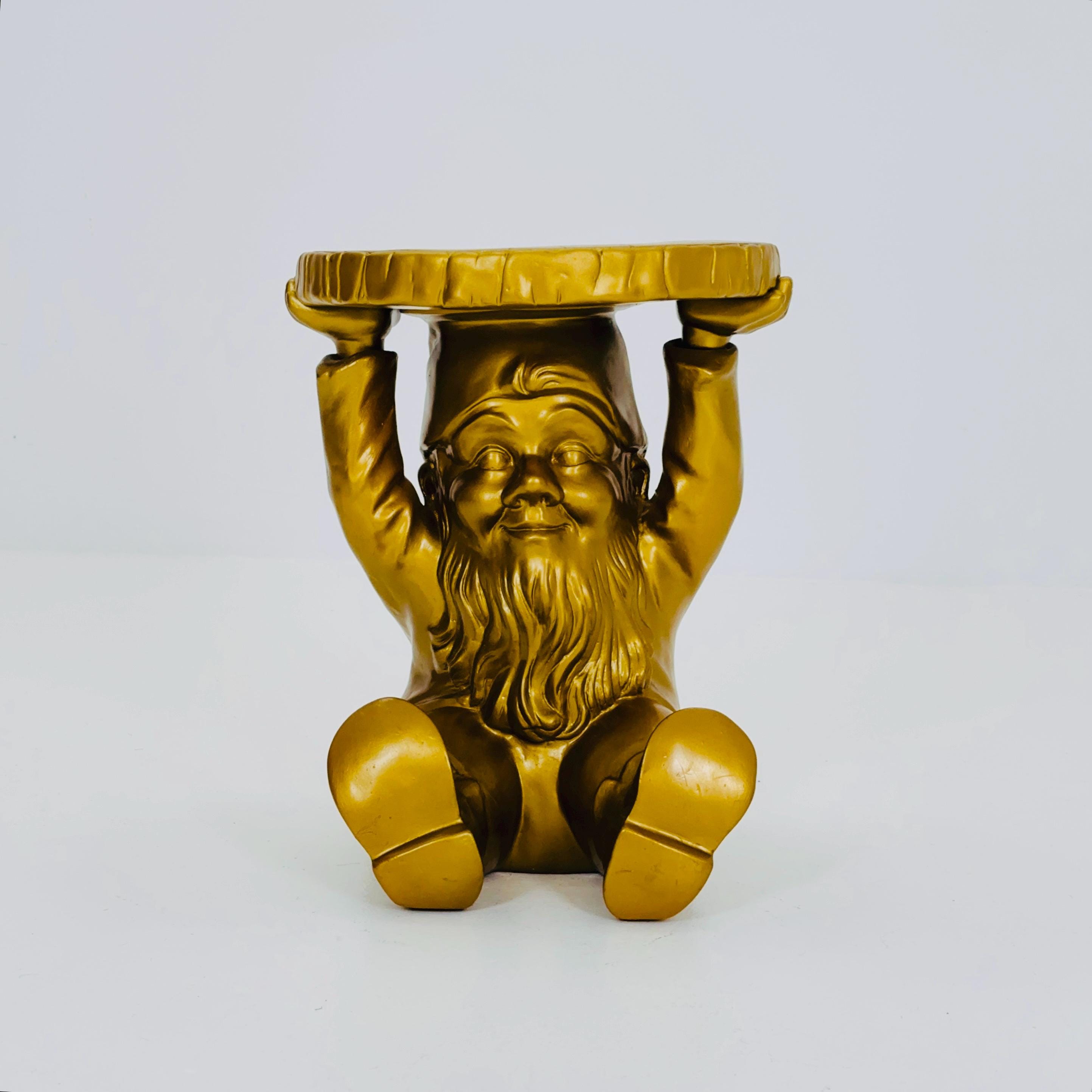 Kartell,gnomes Attila Table Stool by Philippe Starck, Italy 2000