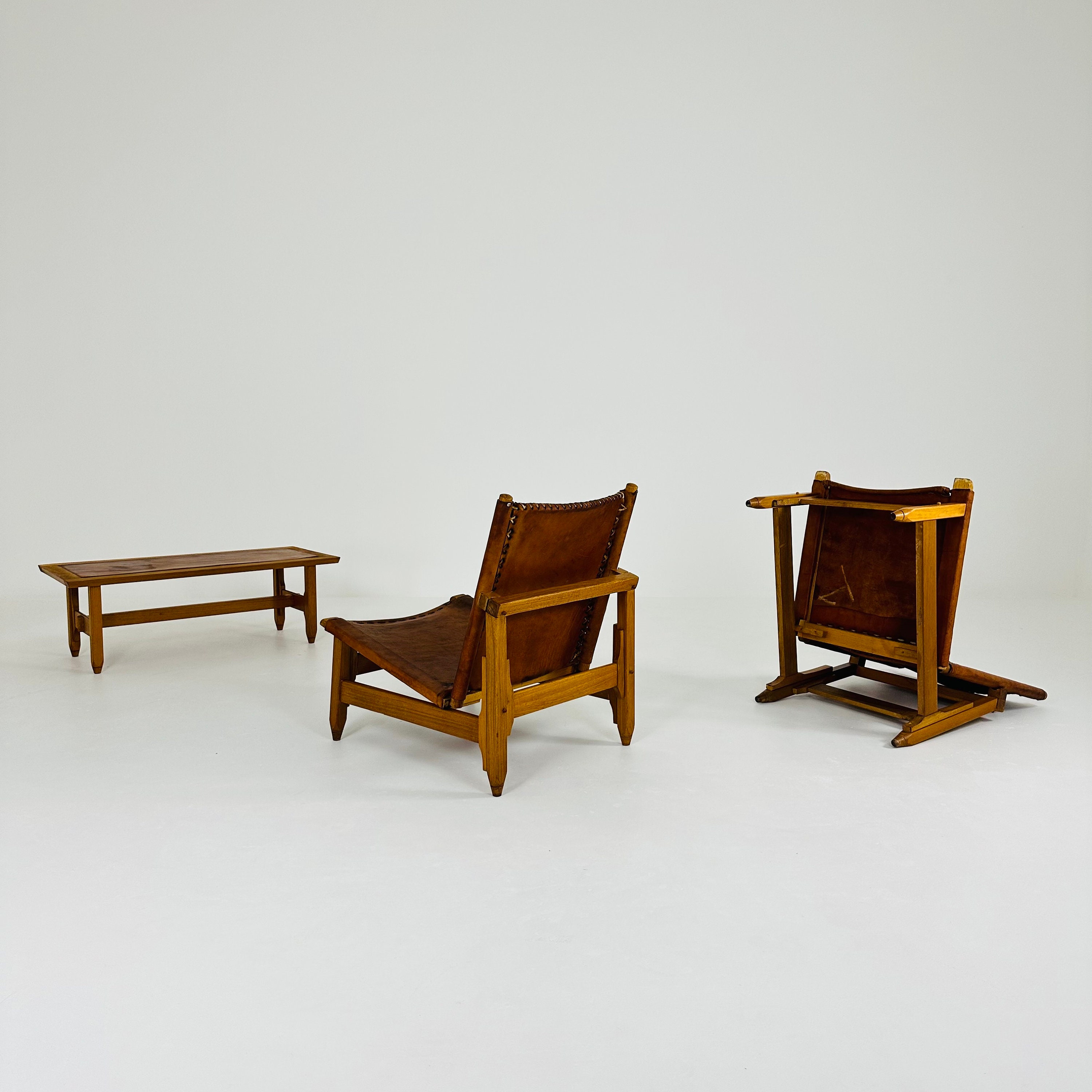 Mid Century Chairs Set by Werner Biermann for Arte Sano 1960s