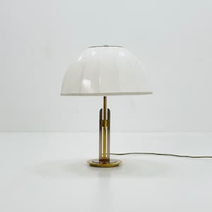 Lampada da tavolo in ottone Hollywood Regency, anni &#39;60, Germania