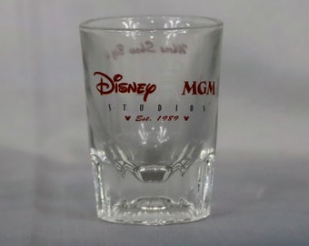 Disney MGM Studios &quot;Where Show Biz Is!&quot; shot glass